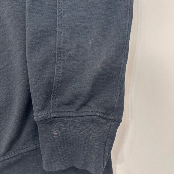 Polo Ralph Lauren Vintage 90s 1/4 zip/snap Blue/Green Pullover XXL - Picture 8 of 9